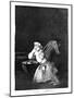 Nanny's Boy, 1799-Francisco de Goya-Mounted Giclee Print