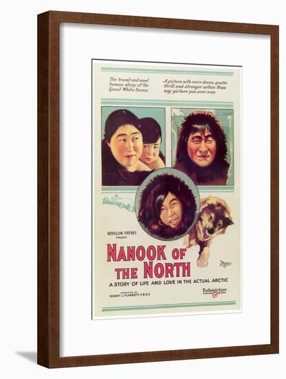 Nanook of the North, 1922-null-Framed Art Print