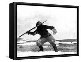 Nanook Of The North, Nanook, 1922-null-Framed Stretched Canvas