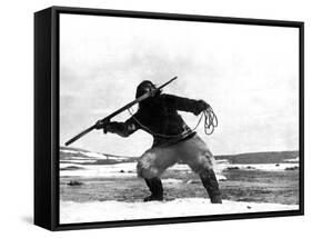 Nanook Of The North, Nanook, 1922-null-Framed Stretched Canvas