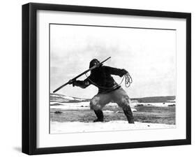 Nanook Of The North, Nanook, 1922-null-Framed Photo