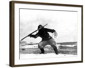 Nanook Of The North, Nanook, 1922-null-Framed Photo