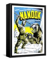 Nanook Of The North-null-Framed Stretched Canvas