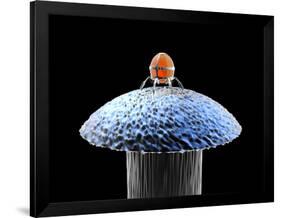 Nanorobot on Pin-Christian Darkin-Framed Photographic Print