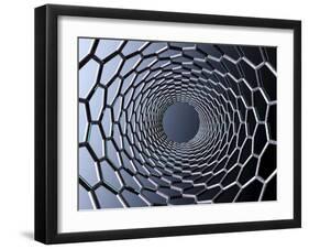 Nanotube Technology, Computer Artwork-Laguna Design-Framed Photographic Print