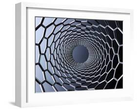 Nanotube Technology, Computer Artwork-Laguna Design-Framed Photographic Print