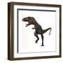 Nanotyrannus Dinosaur-null-Framed Art Print