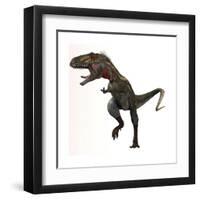 Nanotyrannus Dinosaur-null-Framed Art Print