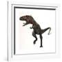 Nanotyrannus Dinosaur-null-Framed Art Print