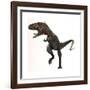 Nanotyrannus Dinosaur-null-Framed Art Print