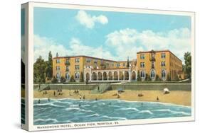 Nansemond Hotel, Ocean View, Norfolk, Virginia-null-Stretched Canvas