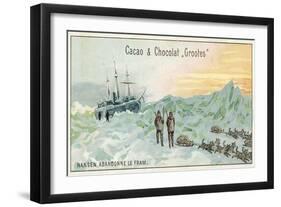 Nansen Abandons the Fram-null-Framed Giclee Print