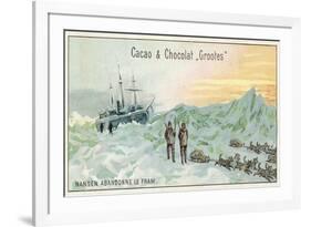 Nansen Abandons the Fram-null-Framed Giclee Print
