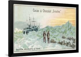 Nansen Abandons the Fram-null-Framed Giclee Print