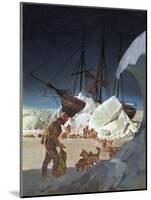 Nansen -- Conqueror of the Arctic Ice-English School-Mounted Giclee Print