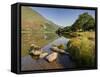 Nant Gwynant, Snowdonia National Park, Wales, Uk-David Wogan-Framed Stretched Canvas