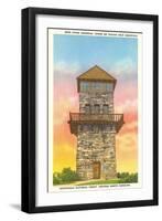 Nantahala Tower, Western North Carolina-null-Framed Art Print