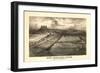 Nantasket Beach, Massachusetts - Panoramic Map-Lantern Press-Framed Art Print