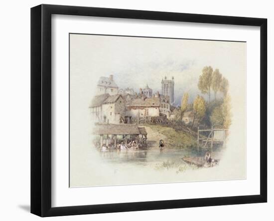 Nantes, France-Myles Birket Foster-Framed Giclee Print