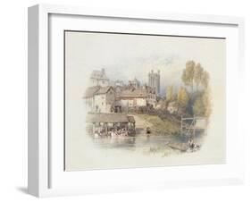 Nantes, France-Myles Birket Foster-Framed Giclee Print