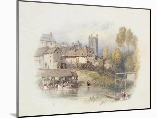 Nantes, France-Myles Birket Foster-Mounted Giclee Print