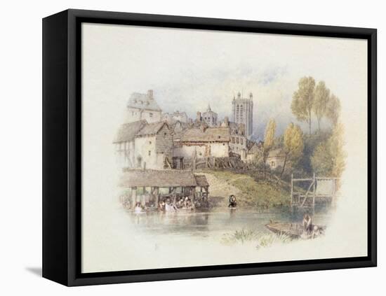 Nantes, France-Myles Birket Foster-Framed Stretched Canvas