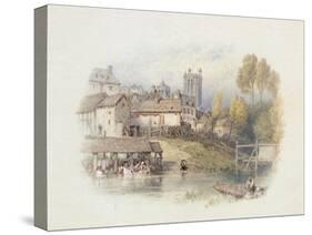 Nantes, France-Myles Birket Foster-Stretched Canvas