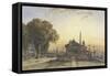 Nantes-William Wyld-Framed Stretched Canvas