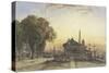 Nantes-William Wyld-Stretched Canvas