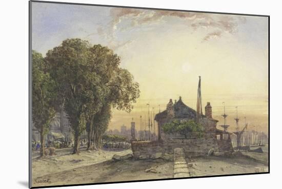 Nantes-William Wyld-Mounted Giclee Print