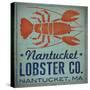 Nantucket Lobster Square-Ryan Fowler-Stretched Canvas