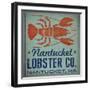 Nantucket Lobster Square-Ryan Fowler-Framed Art Print