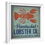 Nantucket Lobster Square-Ryan Fowler-Framed Art Print