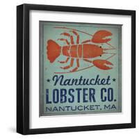 Nantucket Lobster Square-Ryan Fowler-Framed Art Print