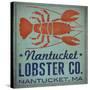 Nantucket Lobster Square-Ryan Fowler-Stretched Canvas