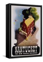 Nantucket Poster-Ben Nason-Framed Stretched Canvas