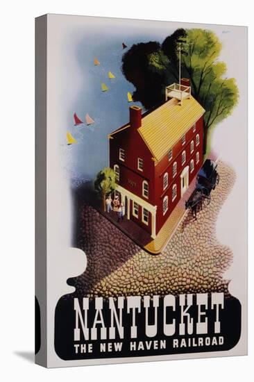 Nantucket Poster-Ben Nason-Stretched Canvas