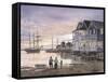 Nantucket Sunset-Stanton Manolakas-Framed Stretched Canvas