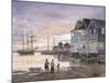 Nantucket Sunset-Stanton Manolakas-Mounted Giclee Print