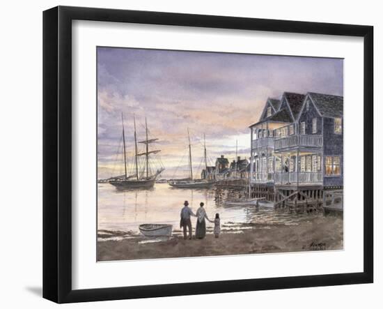 Nantucket Sunset-Stanton Manolakas-Framed Giclee Print