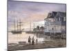 Nantucket Sunset-Stanton Manolakas-Mounted Giclee Print