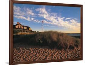 Nantucket Town at Dawn, MA-Walter Bibikow-Framed Photographic Print