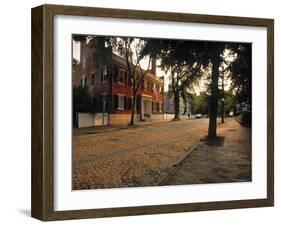 Nantucket Town, Nantucket Island, Massachusetts, USA-Walter Bibikow-Framed Photographic Print