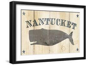 Nantucket Whale-Avery Tillmon-Framed Art Print