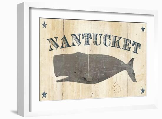 Nantucket Whale-Avery Tillmon-Framed Art Print