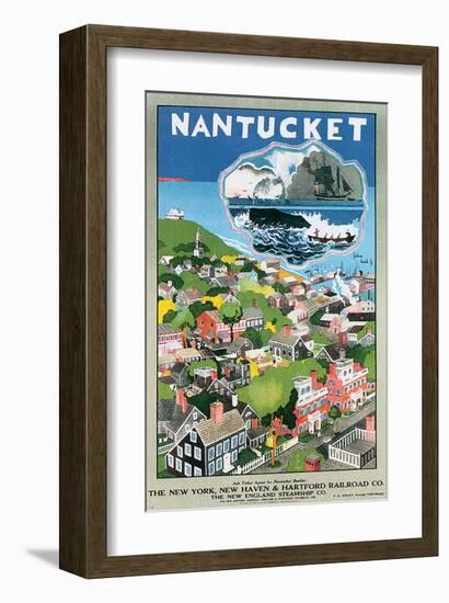 Nantucket-John Jr^ Held-Framed Art Print