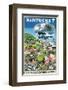 Nantucket-John Jr^ Held-Framed Art Print