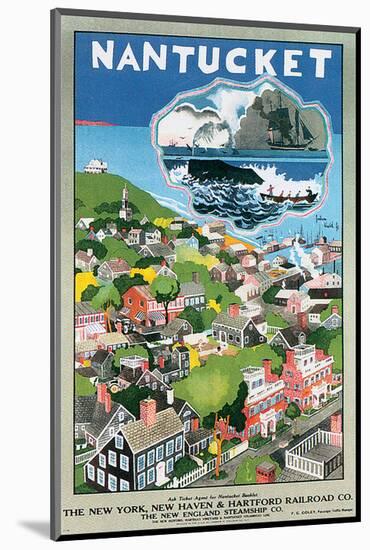 Nantucket-John Jr^ Held-Mounted Art Print