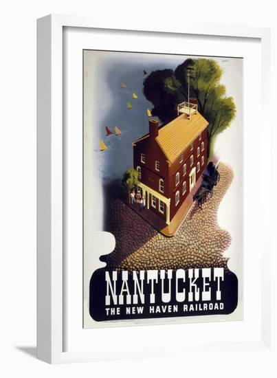 Nantucket-null-Framed Giclee Print
