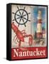 Nantucket-Todd Williams-Framed Stretched Canvas